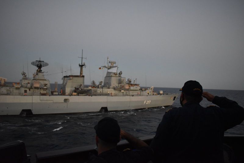 Πολεμικό Ναυτικό: Εικόνες από τη συμμετοχή της φρεγάτας ΥΔΡΑ στη συνεκπαίδευση Ελλάδας – Γερμανίας-2
