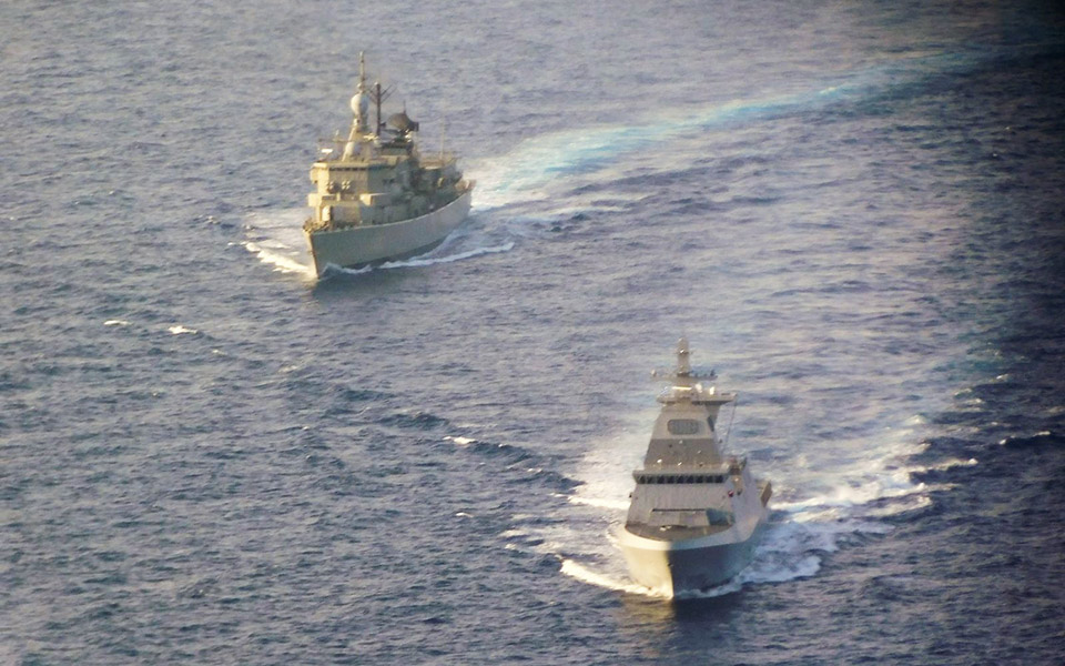 Πολεμικό ναυτικό: Συνεκπαίδευση Ελλάδας – Ισραήλ βορειοδυτικά της Κρήτης-2