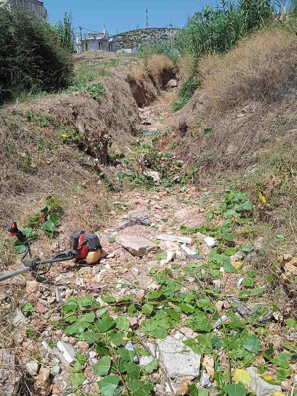 Εντατικοί καθαρισμοί στα ρέματα της Αττικής-1
