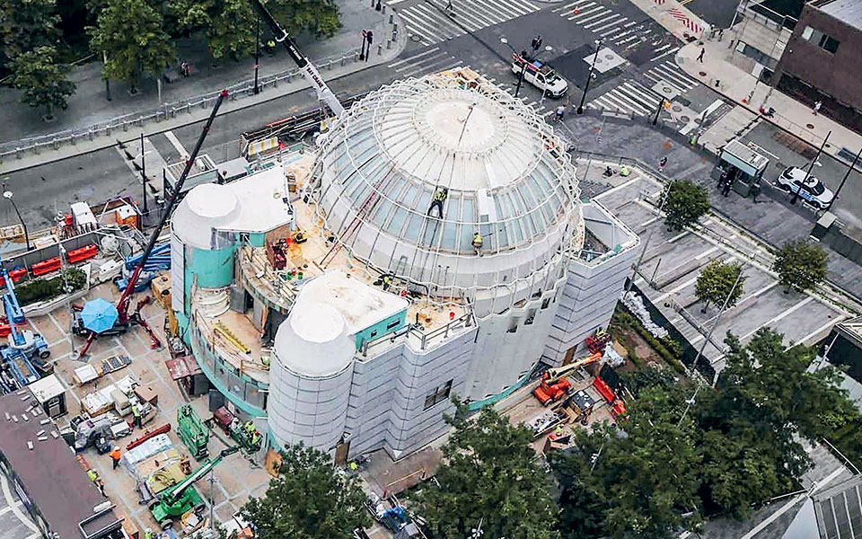 Ο Αγιος Νικόλαος ξαναλειτουργεί: «Κτίζουμε τον αμερικανικό Παρθενώνα»-1