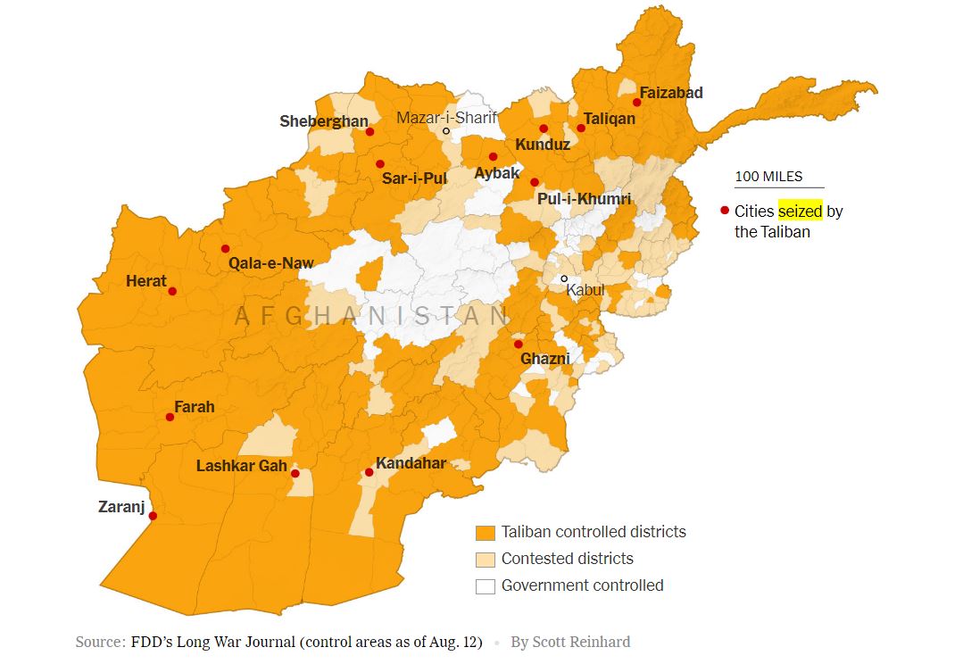 Φόβοι για ανθρωπιστική καταστροφή από την επέλαση των Ταλιμπάν-2