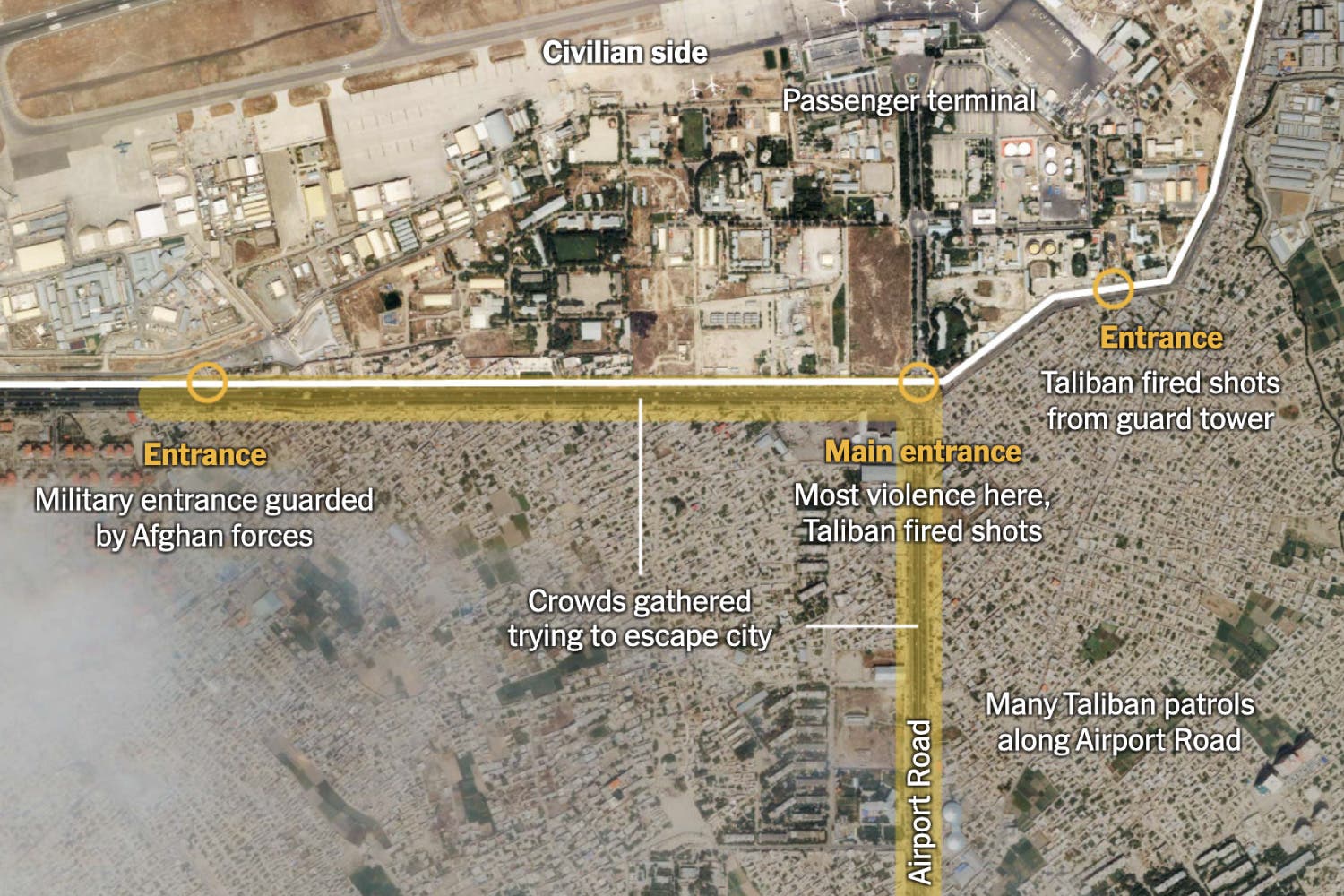 Αφγανιστάν: Πώς οι Ταλιμπάν «ναρκοθετούν» τον δρόμο φυγής – Στρατιώτες βοηθούν παιδιά να σωθούν (βίντεο)-2