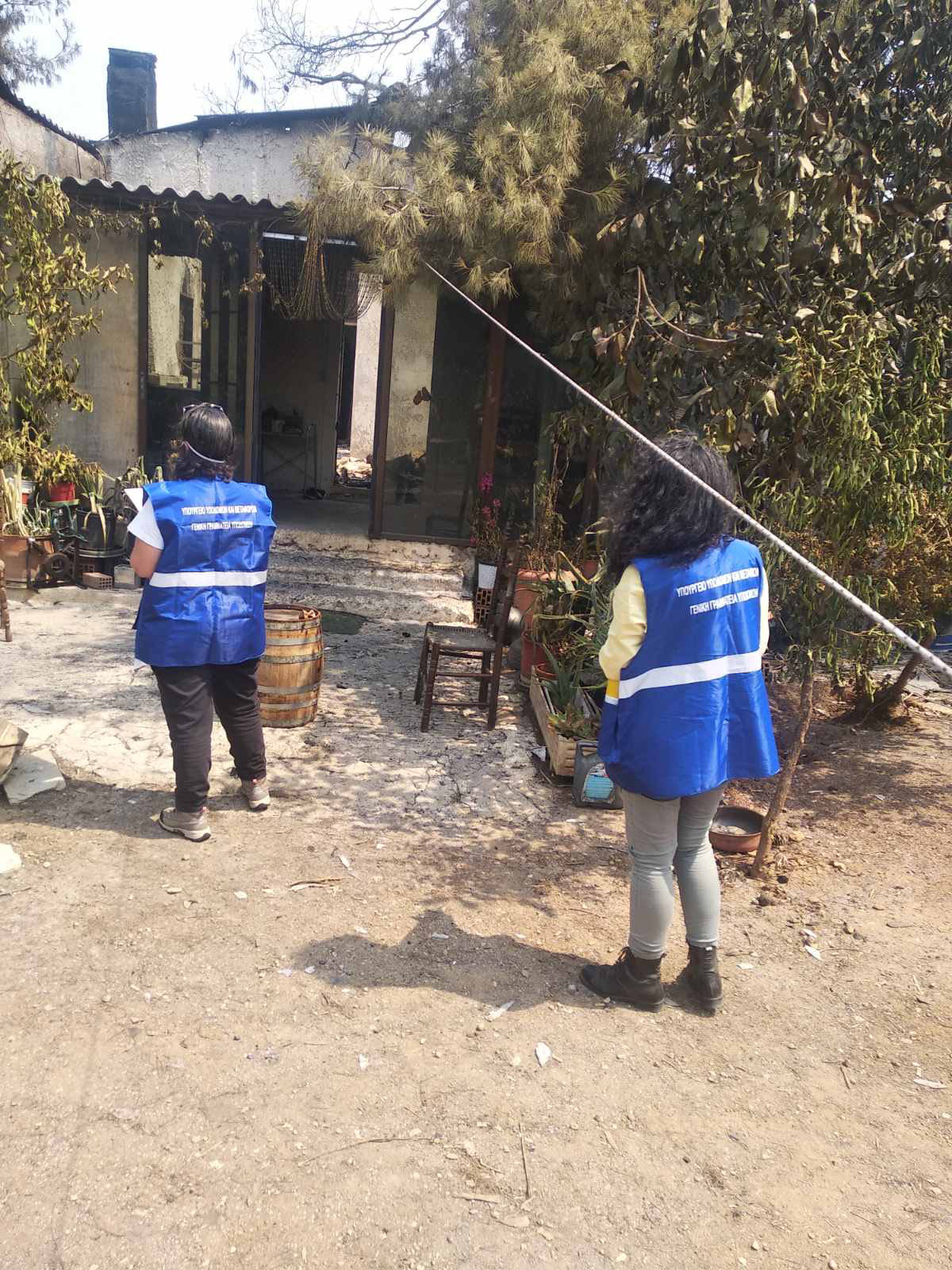 Φωτιές στην Αττική: Το υπουργείο Υποδομών ξεκίνησε την καταγραφή των ζημιών-1