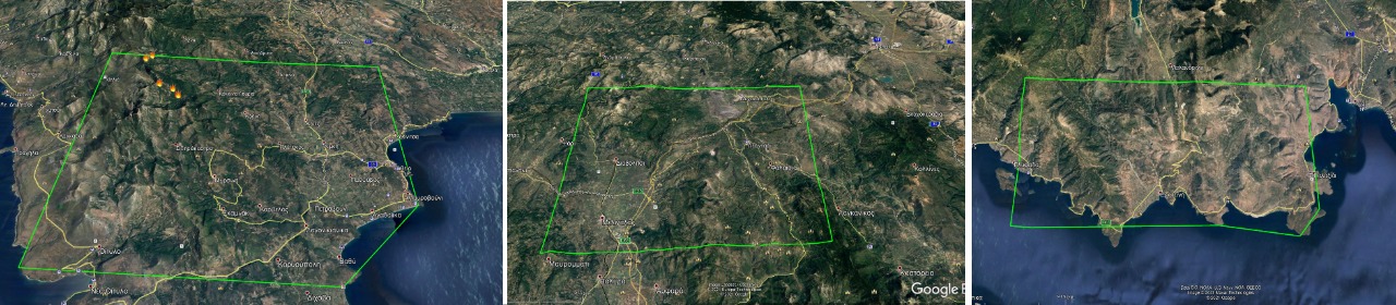 Φωτιές σε Μεσσηνία – Φωκίδα: Ενεργοποιήθηκε η υπηρεσία Copernicus-1