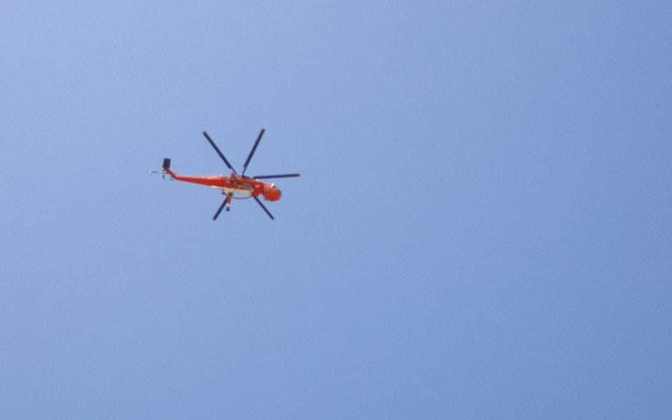 Φωτιά τώρα στην Άνω Βαρυμπόμπη Αττικής-1