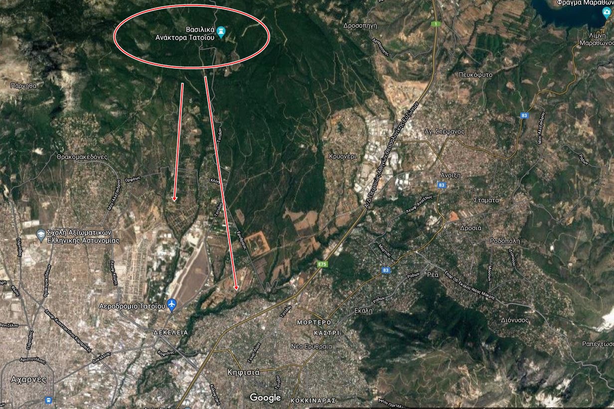 Φωτιά στην Βαρυμπόμπη: Δραματικές ώρες, τεράστια καταστροφή-13