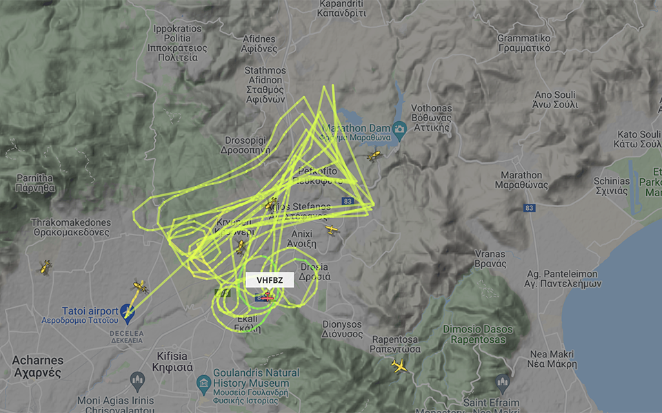 Φωτιά τώρα στην Άνω Βαρυμπόμπη Αττικής-3