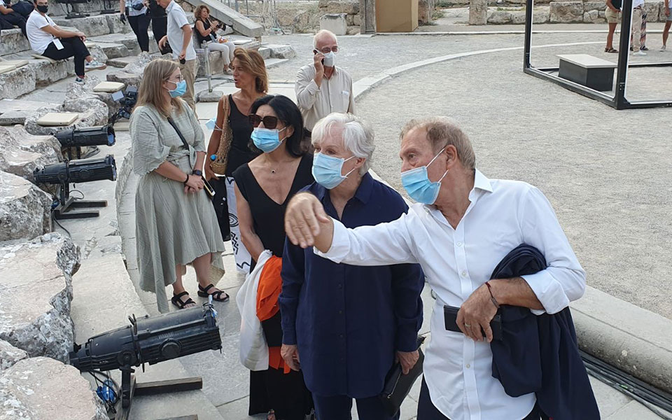 Η Γκλεν Κλόουζ στην Επίδαυρο παρακολούθησε τον Οιδίποδα του Οστερμάιερ-2