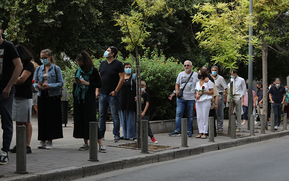Μίκης Θεοδωράκης: Το τελευταίο αντίο στη Μητρόπολη-15