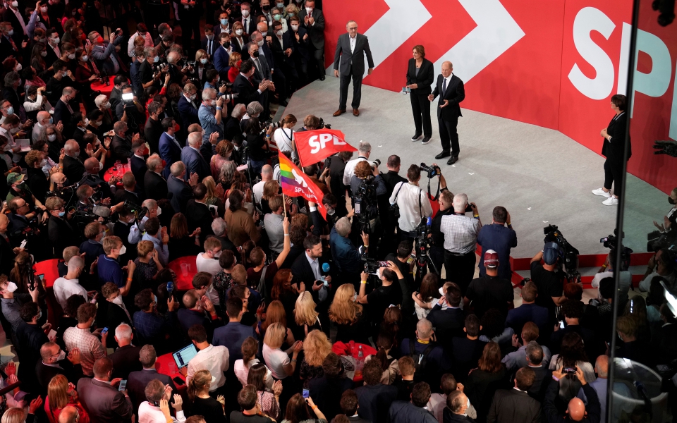 Γερμανικές εκλογές: Επικράτηση του SPD με ποσοστό 25,7%-2