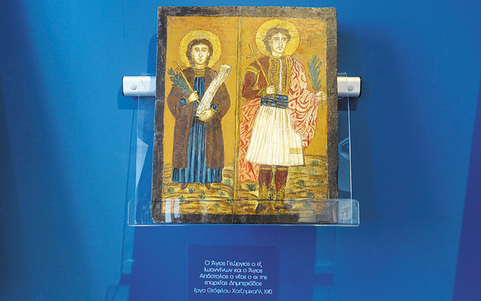 Τρεις εικόνες του Θεόφιλου επιστρέφουν στο χωριό Λιας της Ηπείρου-2