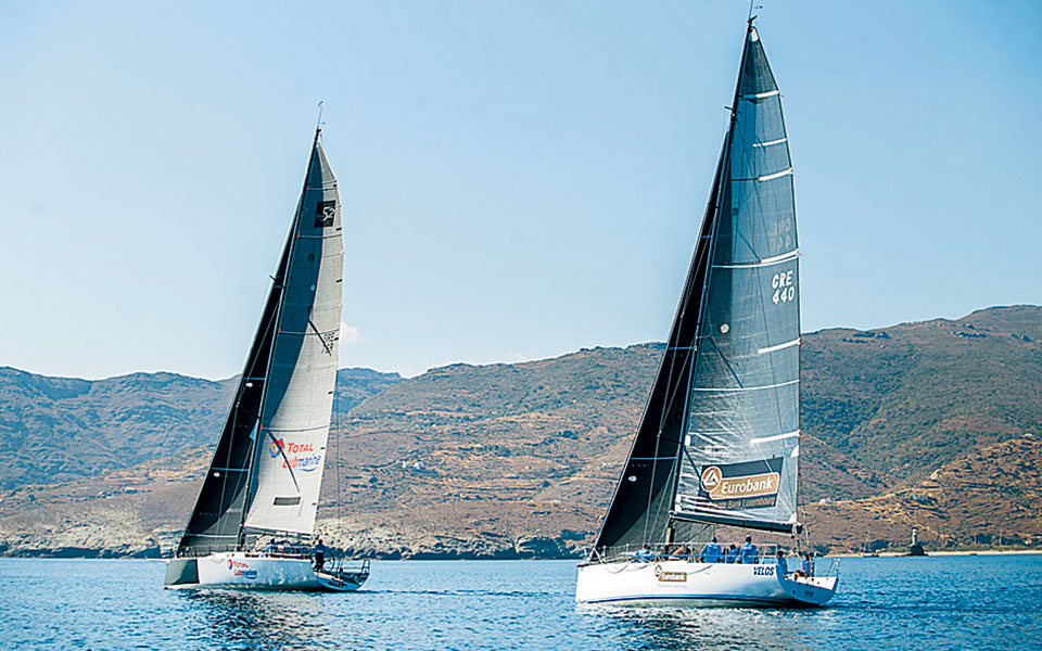 Η ιστορική ρεγκάτα της Ανδρου ανέδειξε νικητές έπειτα από δύσκολες μάχες-1