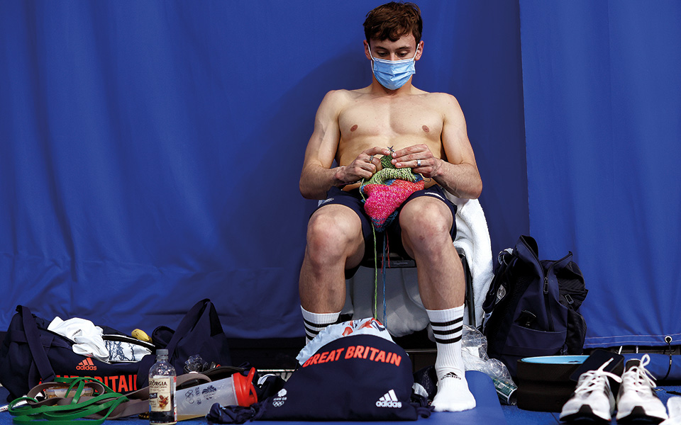 Τομ Ντεϊλι: Κερδίζοντας το χρυσό (και στο πλέξιμο)-1