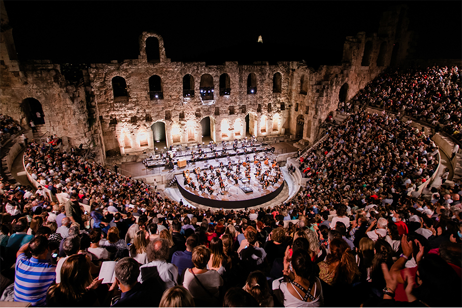 Αποθέωση του Γιόνας Κάουφμαν στο Ηρώδειο στη βραδιά όπερας της ROLEX-3