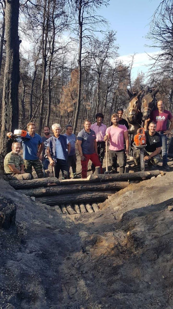 Βόρεια Εύβοια: Συνεχίζονται τα έργα αποκατάστασης – Η πρόοδος των εργασιών-1