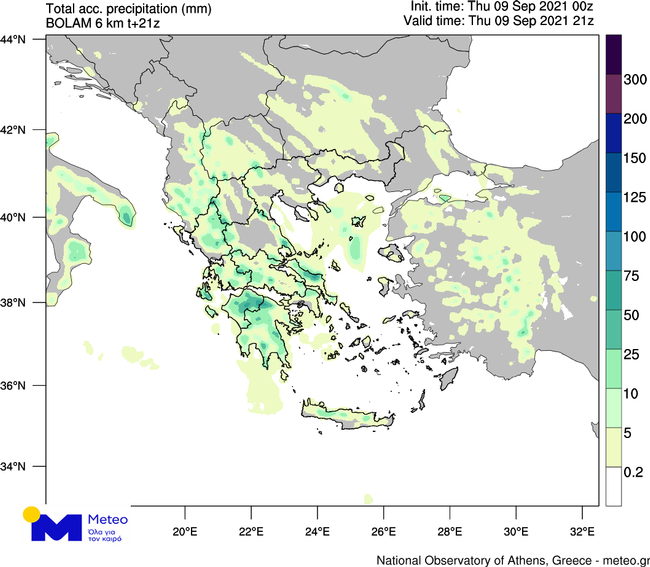 Kαιρός – Ψυχρή λίμνη: Που θα σημειωθούν έντονα φαινόμενα-2