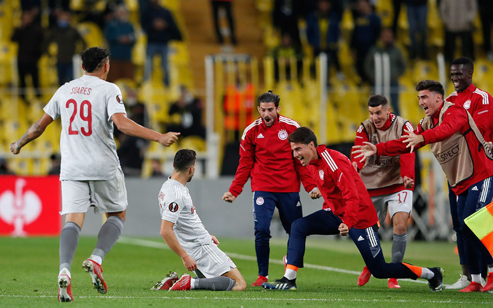 Europa League: Φενέρμπαχτσε-Ολυμπιακός 0-3, μεγάλο ερυθρόλευκο διπλό (βίντεο)-2