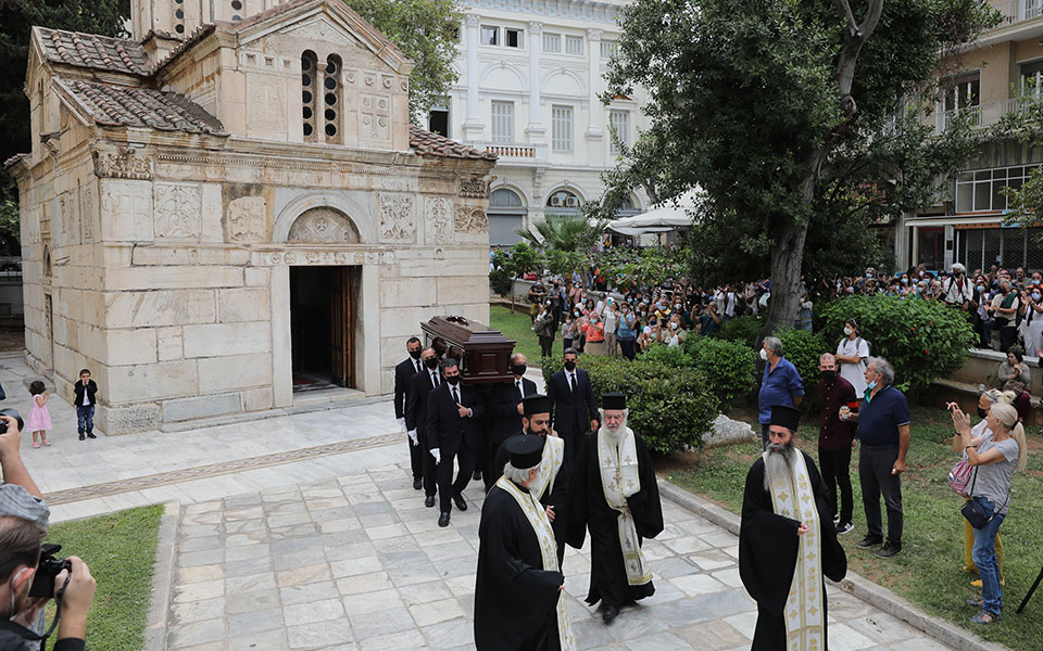 Μίκης Θεοδωράκης: Το τελευταίο αντίο στη Μητρόπολη-8