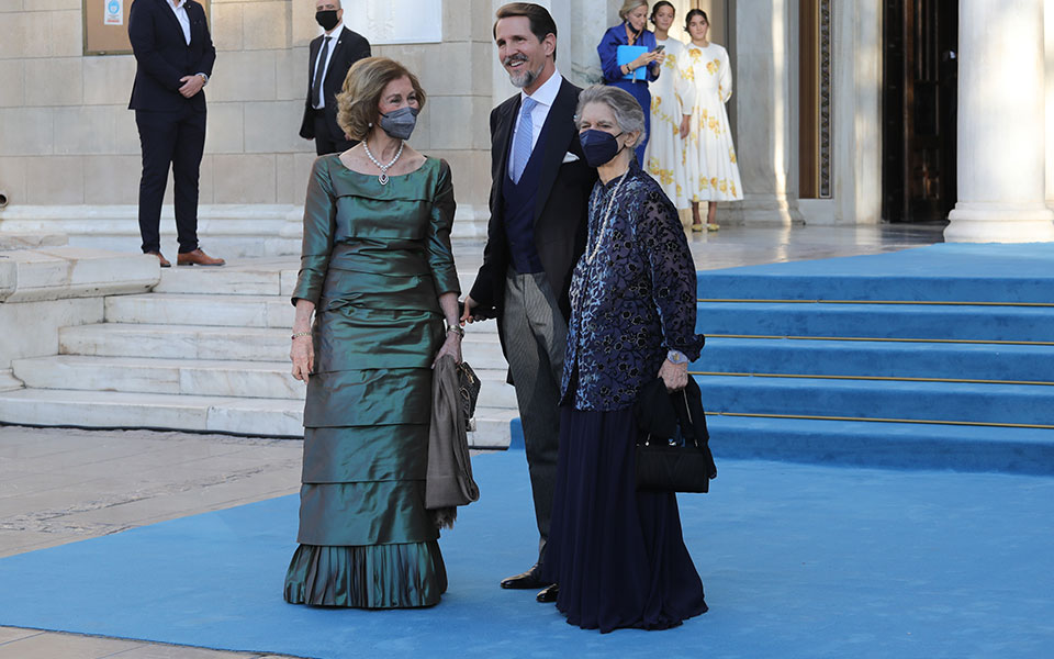 Φίλιππος Γλύξμπουργκ – Νίνα Φλορ: Παραμυθένιος γάμος στη Μητρόπολη Αθηνών (φωτογραφίες)-9