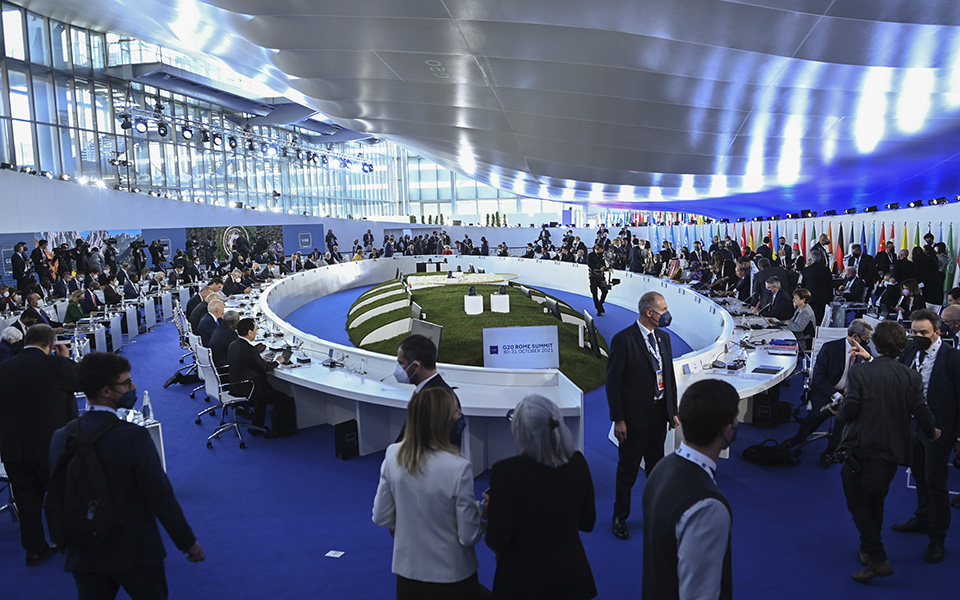 G20: Οι πρώτες εικόνες από τη Σύνοδο Κορυφής – Πανδημία, οικονομία και κλίμα στο προσκήνιο-1