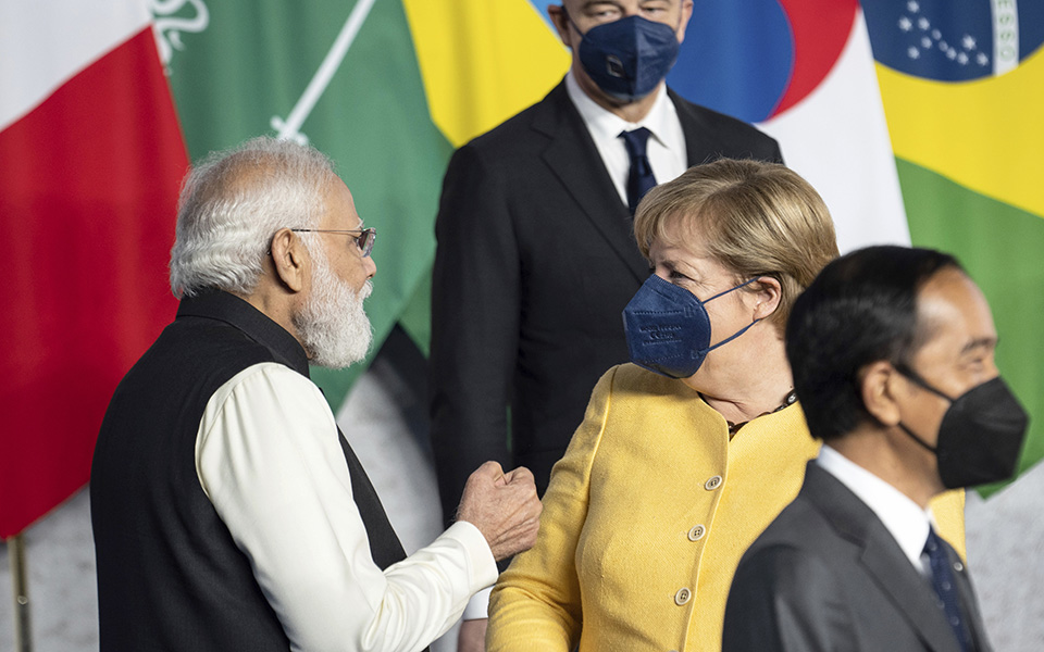 G20: Οι πρώτες εικόνες από τη Σύνοδο Κορυφής – Πανδημία, οικονομία και κλίμα στο προσκήνιο-9