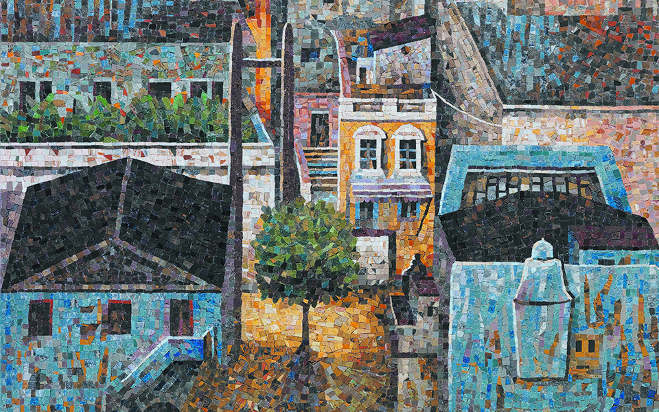 Δάφνη Αγγελίδου: Ζωγραφική  που μας ενώνει κάτω από το γλυκό φως της σελήνης-2