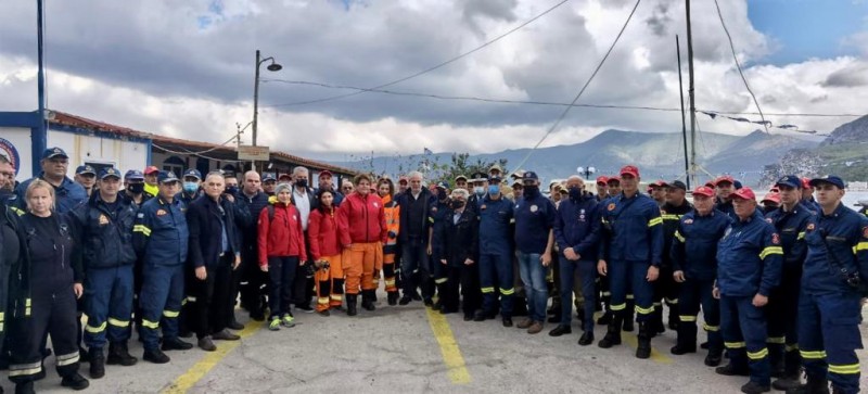 ΚΙΒΩΤΟΣ 2021: Εικόνες από τη μεγάλη άσκηση για την αντιμετώπιση πλημμυρικών φαινομένων-5