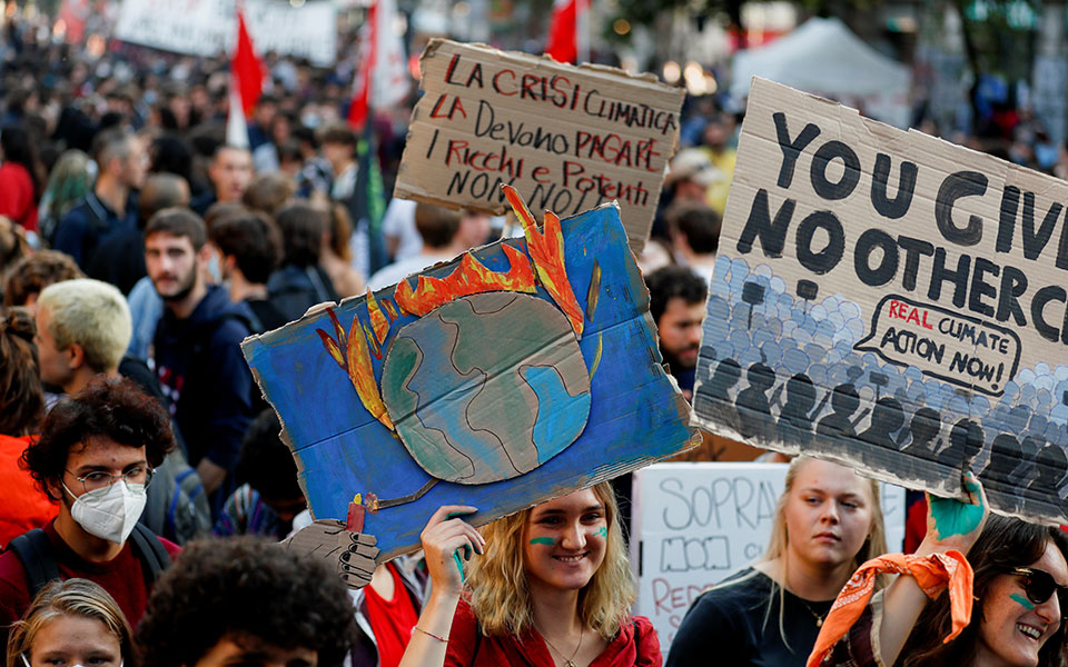 G20: Χιούμορ, πειράγματα και ριζότο κολοκύθας για τους ηγέτες των ισχυρότερων χωρών του κόσμου-1