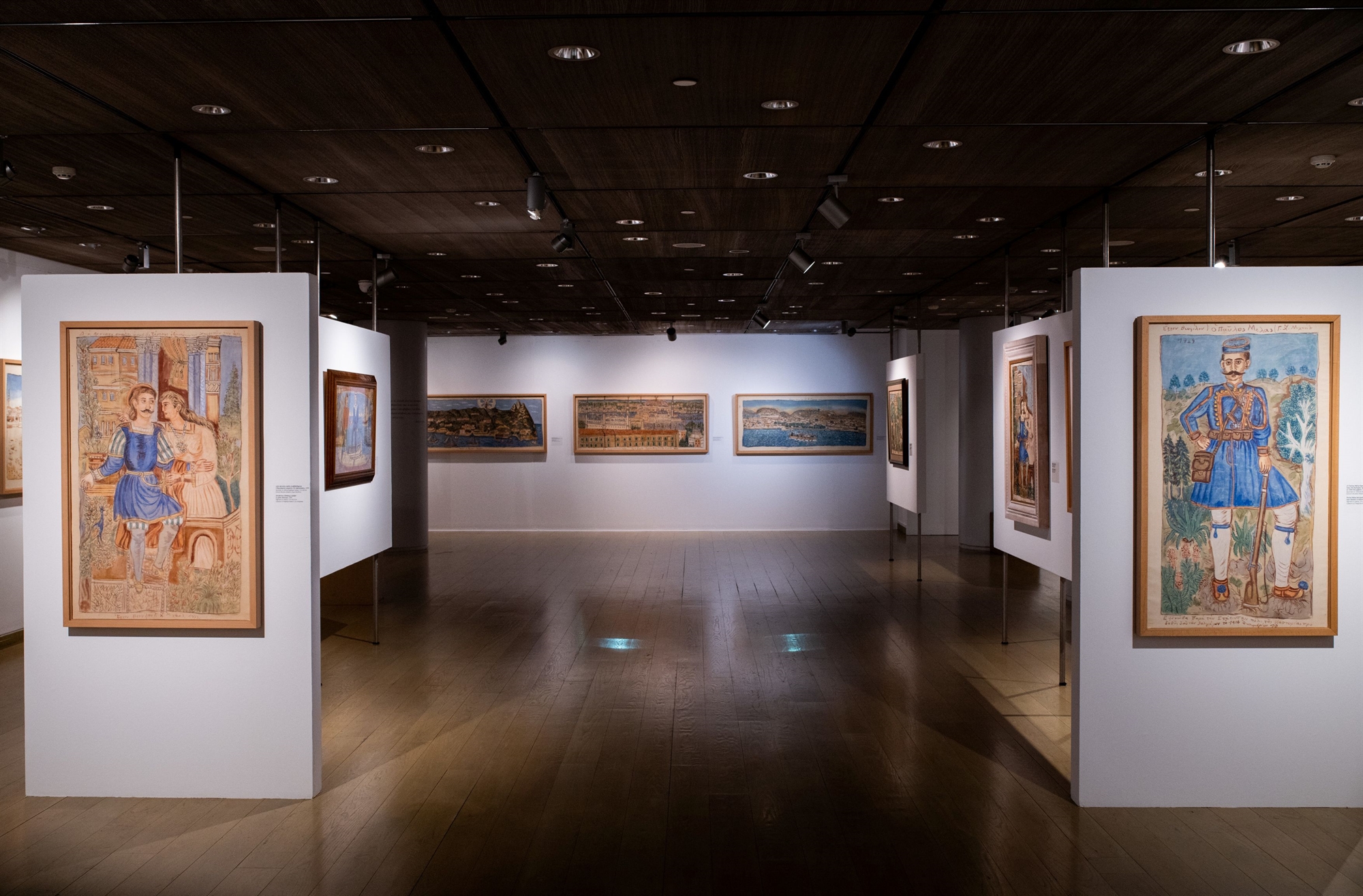 Ένας φουστανελάς ζωγραφίζει τον Αχιλλέα, τη Σαπφώ και τον Ερωτόκριτο-1