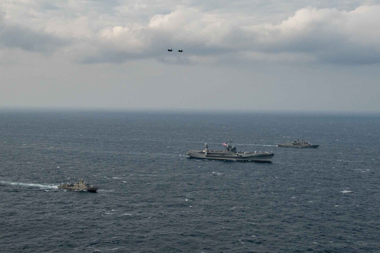 Εντυπωσιακές εικόνες από ελληνοαμερικανική συνεκπαίδευση στο Αιγαίο (βίντεο)-5