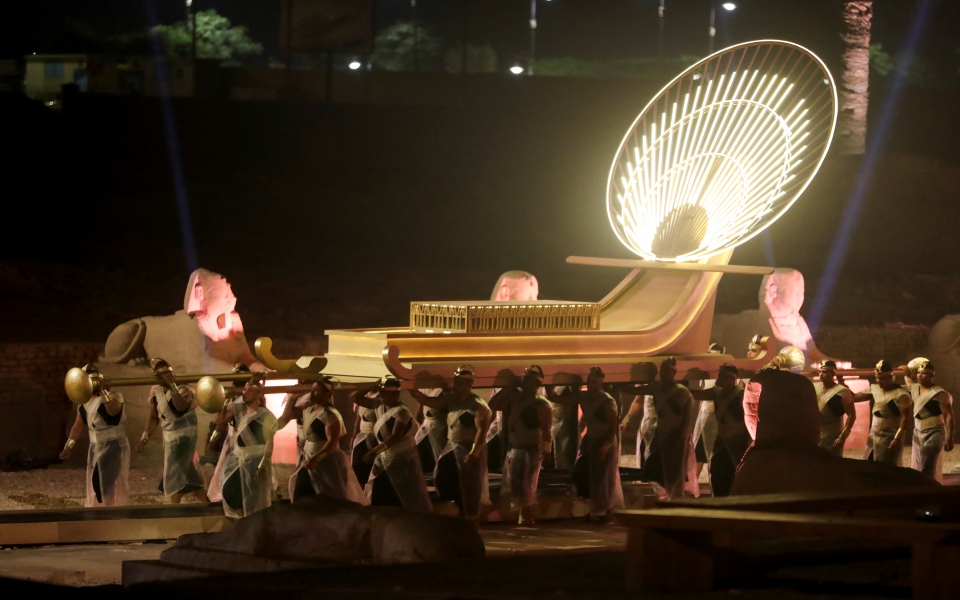 Αίγυπτος: Με μία φαραωνική τελετή εγκαινιάστηκε η Λεωφόρος των Σφιγγών (βίντεο)-3