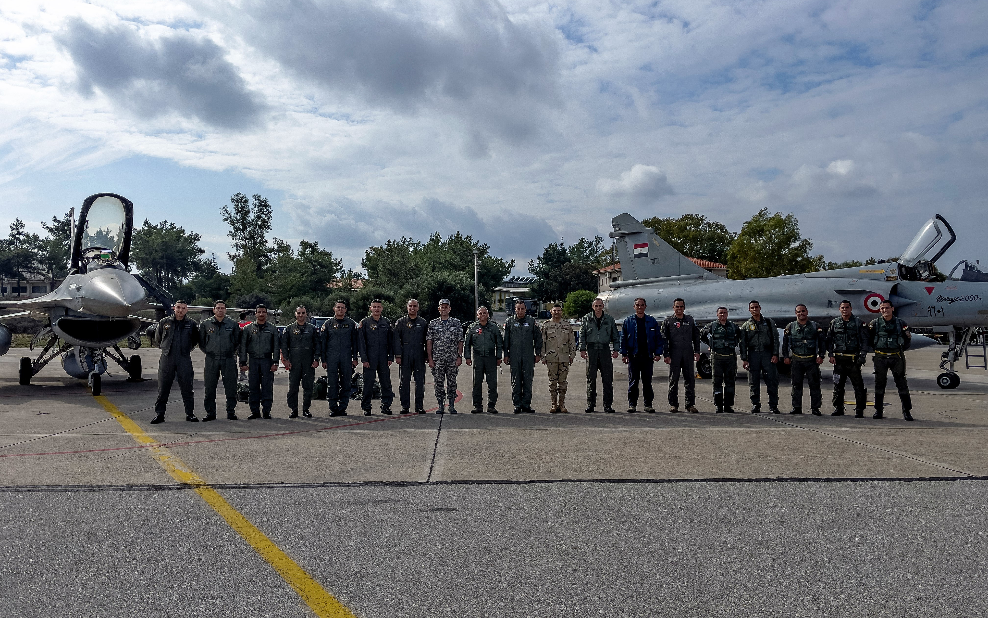 Ολοκληρώθηκαν με επιτυχία οι κοινές αεροπορικές ασκήσεις Ελλάδας, Αιγύπτου, ΗΑΕ-3