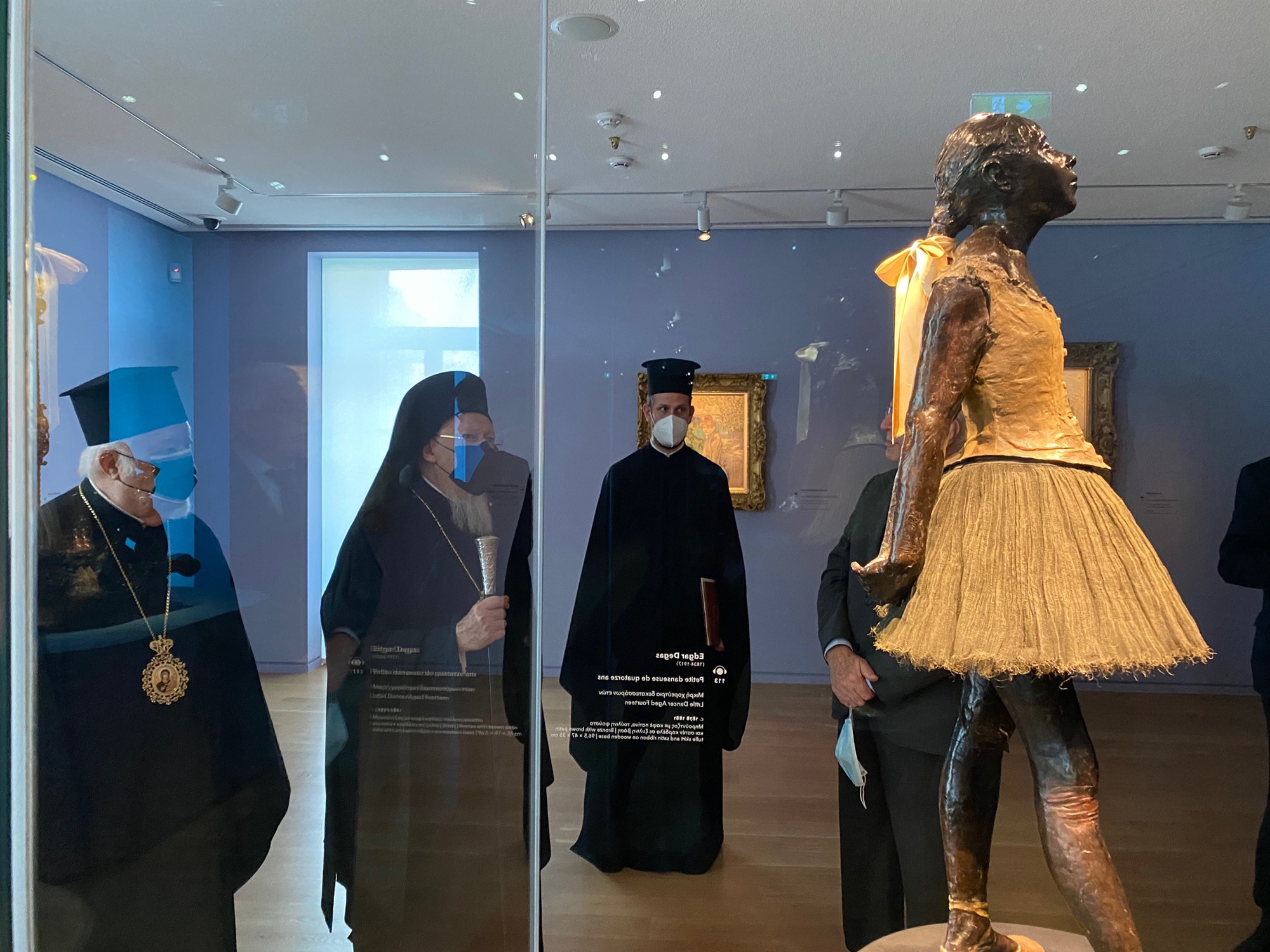 Οταν ο Οικουμενικός Πατριάρχης συναντήθηκε με τη «Μικρή χορεύτρια» του Ντεγκά-2