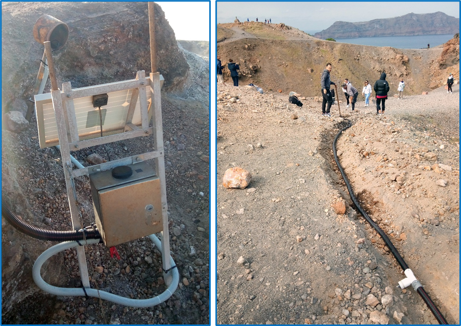 Ηφαίστειο Σαντορίνης: Στο «μικροσκόπιο» η δραστηριότητα με νέο γεωθερμικό σταθμό (εικόνες)-1