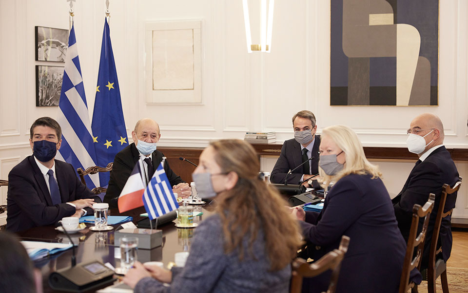 Λε Ντριάν σε Μητσοτάκη: Ώρα κοινής δράσης για την ασφάλεια στη Μεσόγειο-1