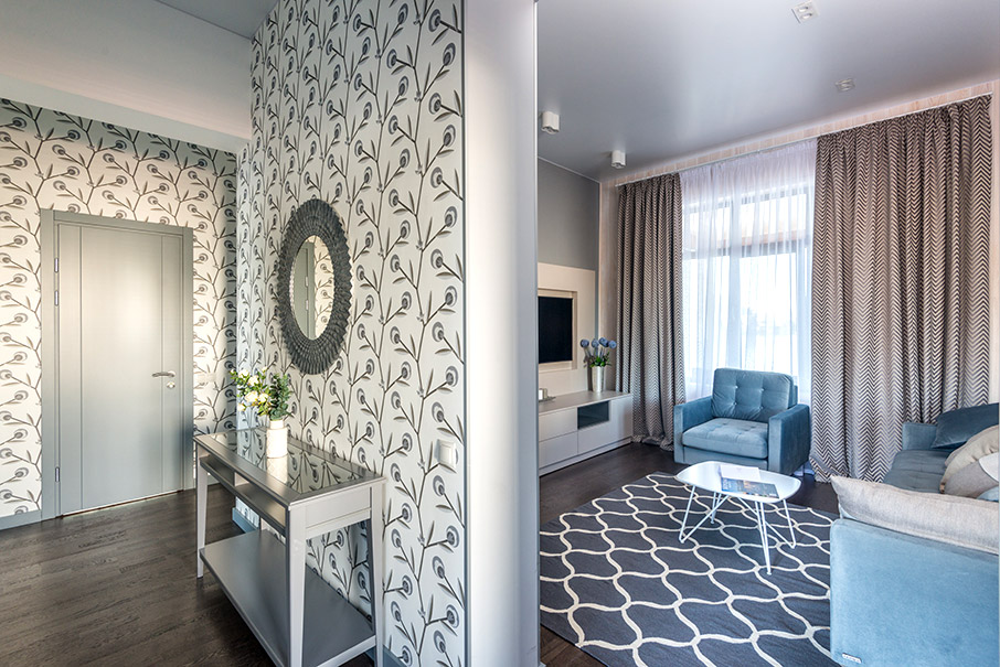 Πρωτότυπες ιδέες για ταπετσαρίες σαλονιού-1