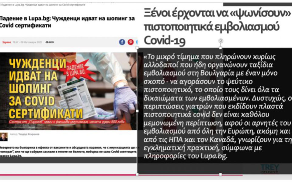 Βουλγαρία: Φάμπρικα πλαστών πιστοποιητικών με… εξαγωγές και στη Βόρεια Ελλάδα-1