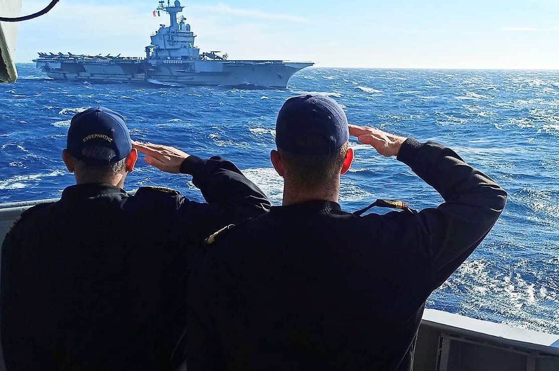 Polaris 2021: Εντυπωσιακές εικόνες από τη γαλλική αεροναυτική άσκηση – Συμμετείχε η φρεγάτα «Αδρίας»-1