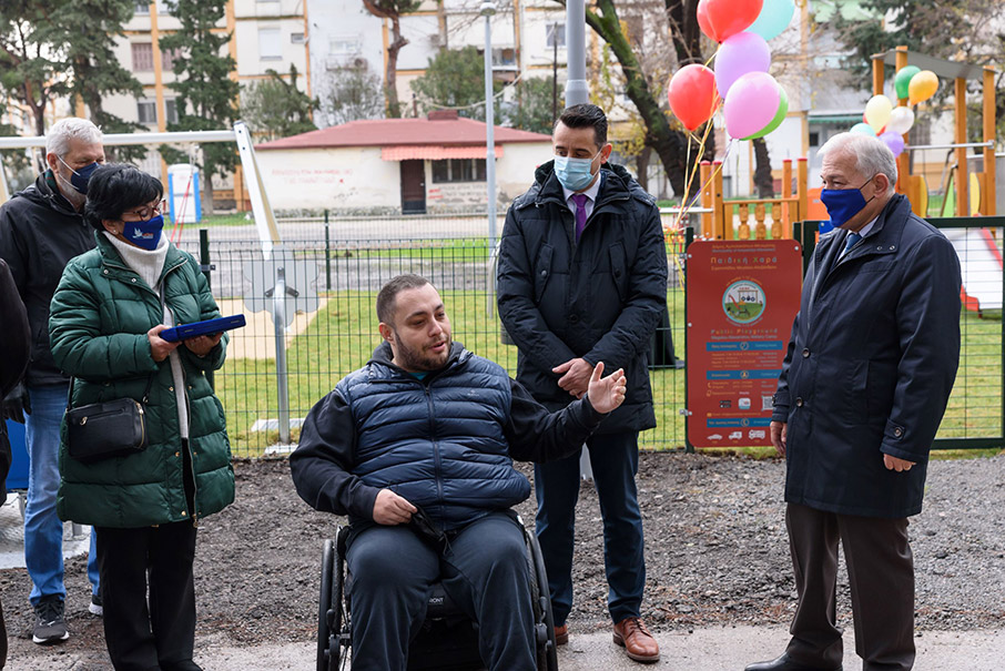 Τρεις Παιδικές Χαρές για παιδιά με ειδικές ανάγκες κατασκεύασαν τα ΕΛΠΕ-2