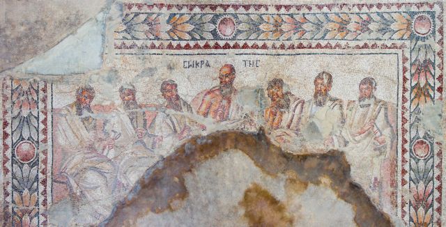 Κιβωτός των ψηφιδωτών της Συρίας στο λιμάνι της Θεσσαλονίκης-2