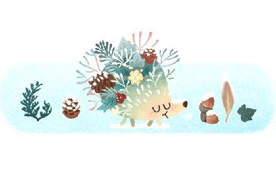 Χειμώνας και επίσημα από σήμερα – Το doodle της Google για το χειμερινό ηλιοστάσιο-1