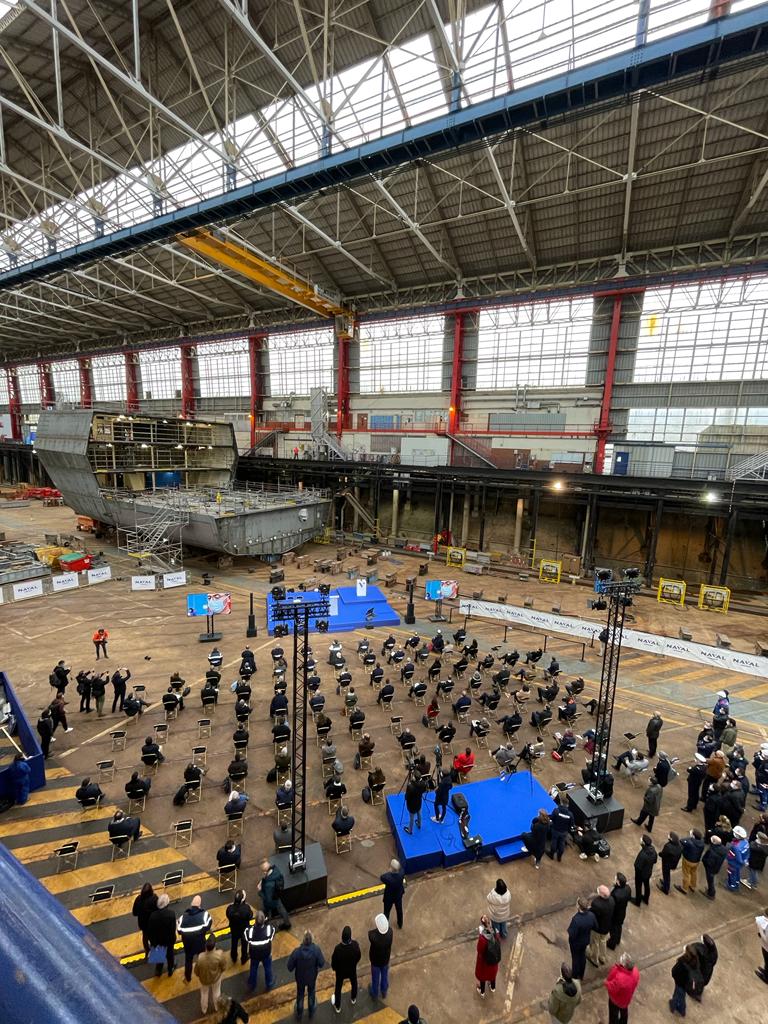 Γαλλία: Ξεκίνησε το «χτίσιμο» της πρώτης φρεγάτας Belharra-1