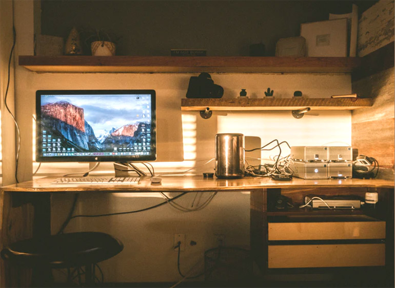 Γραφείο στο σπίτι: Διακόσμηση για αύξηση της παραγωγικότητας-3