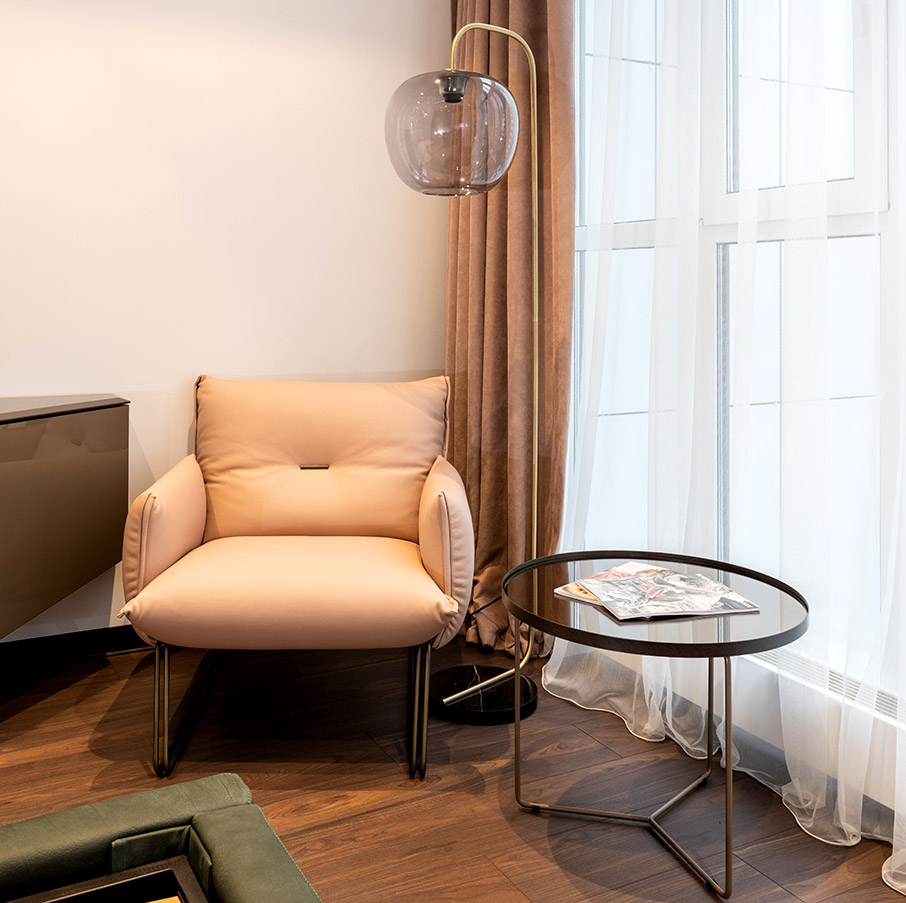 Ντεκορ Σαλονιού σε Ρομαντικό Στυλ-1