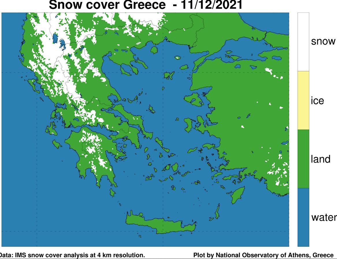 Ρεκόρ βροχόπτωσης και χιονοκάλυψης για αρχές Δεκεμβρίου-1
