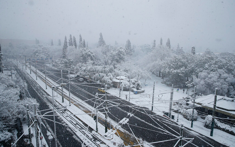 Κακοκαιρία «Ελπίς»: Επιδείνωση από το βράδυ, αύριο το σφοδρότερο κύμα – Χιόνια και στην Αθήνα-3