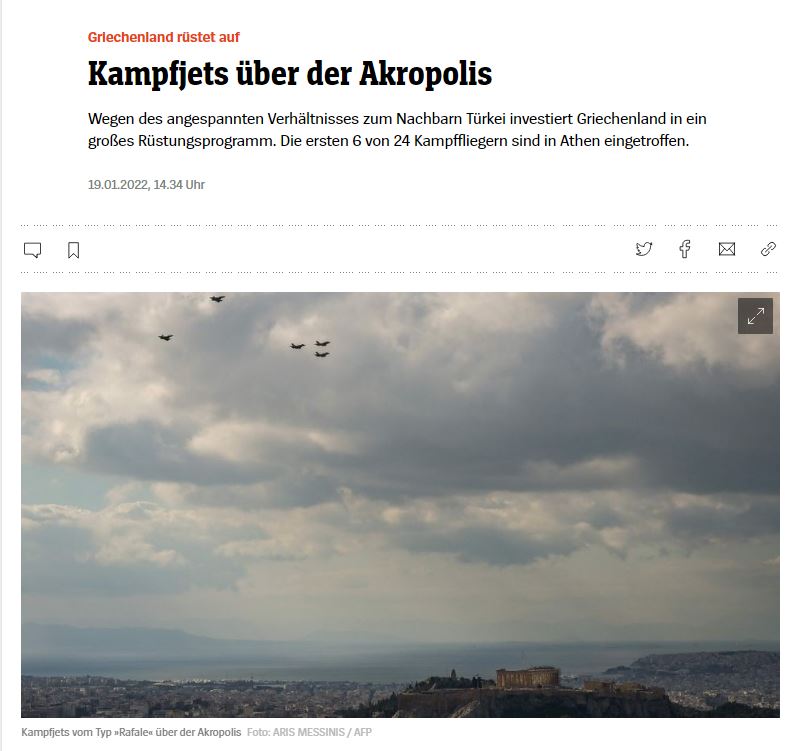 Γερμανικά ΜΜΕ για άφιξη Rafale: «Η Ελλάδα εξοπλίζεται» (εικόνες)-1