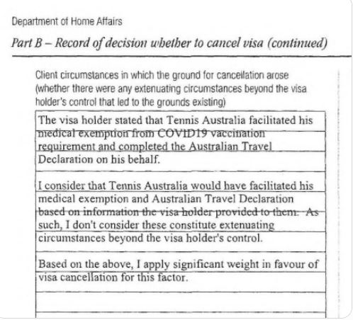 Νόβακ Τζόκοβιτς: Η αντεπίθεση των Αυστραλών – Φύλλο και φτερό τα πιστοποιητικά του-3