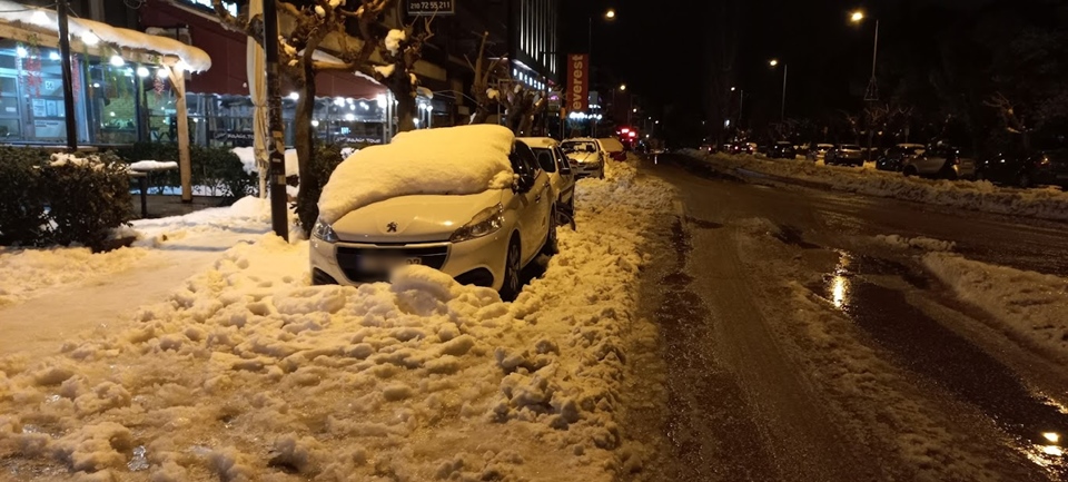 Κακοκαιρία Ελπίδα: Παγετός στο μεγαλύτερο μέρος της  Αττικής-5
