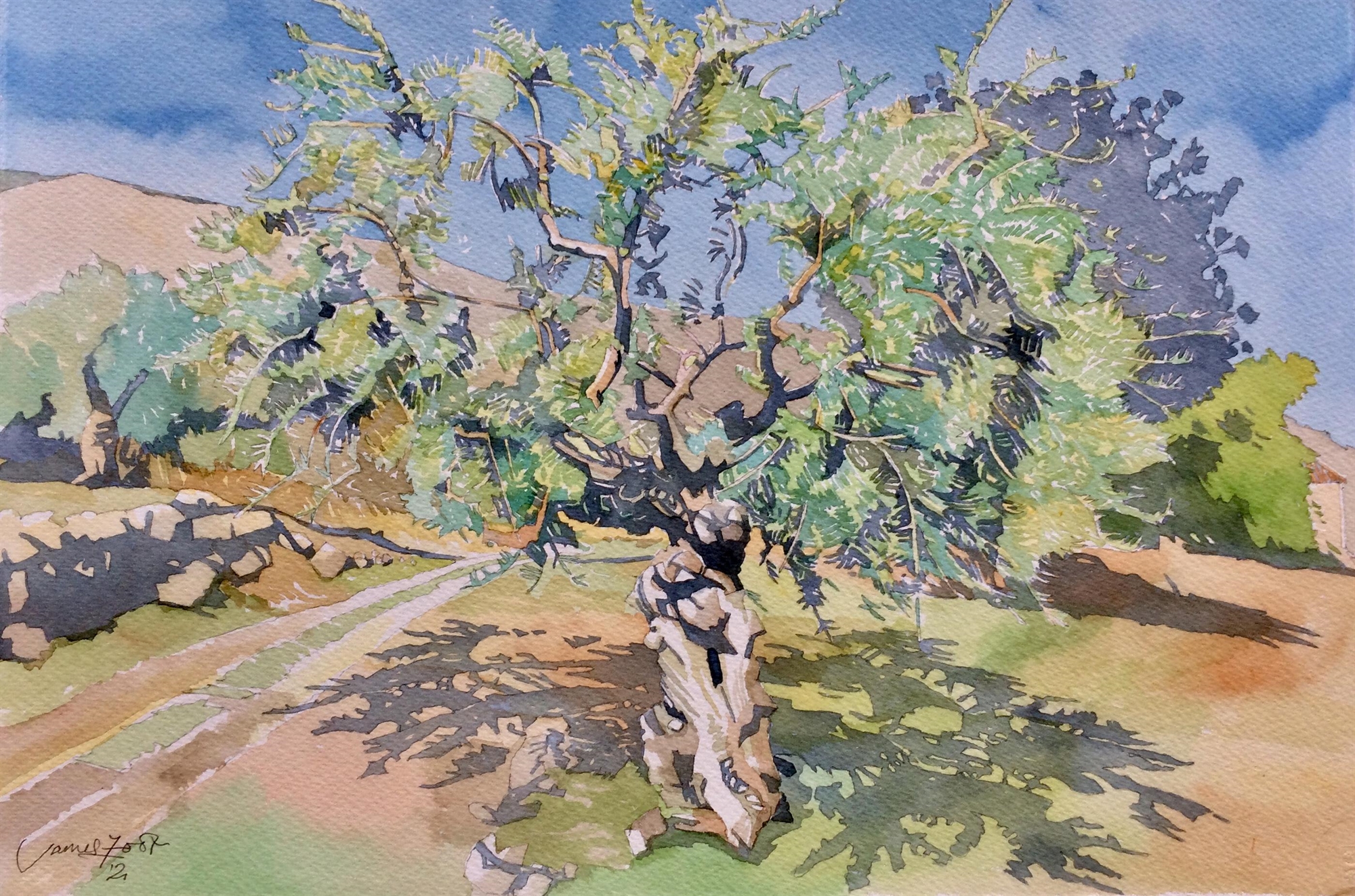 Τζέιμς Φουτ: ο Βρετανός ζωγράφος που δοξάζει το ελληνικό φως-3